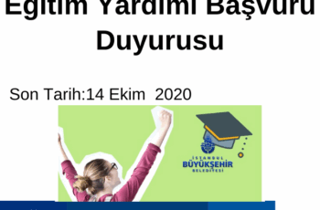 İBB Genç Üniversiteli Eğitim Yardımı Başvuru Duyurusu İBB Genç Üniversiteli Eğitim Yardımı Başvuru Duyurusu