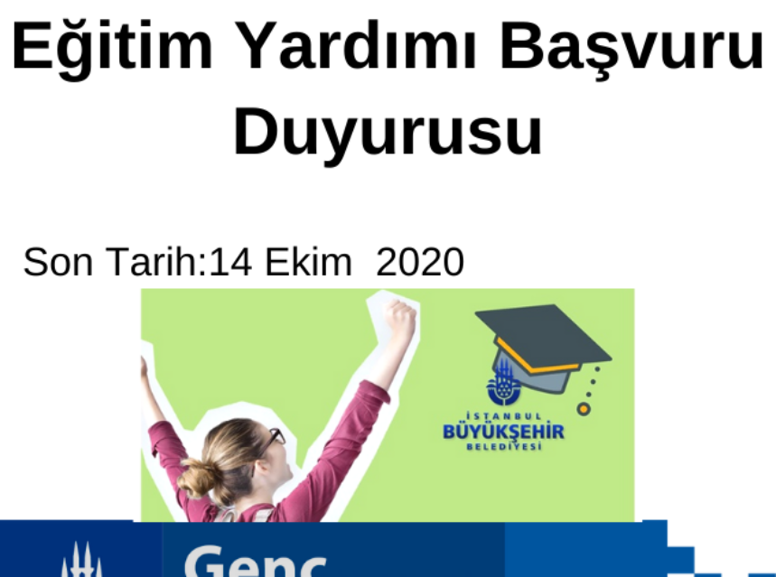 İBB Genç Üniversiteli Eğitim Yardımı Başvuru Duyurusu img