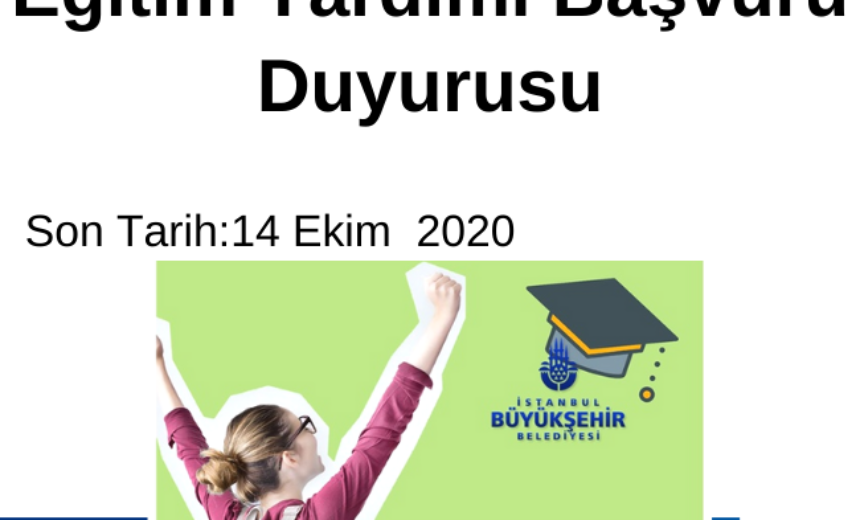 İBB Genç Üniversiteli Eğitim Yardımı Başvuru Duyurusu img