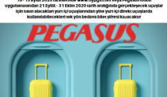 Pegasus ile Yurt İçi Uçuşlarından Bedava Bilet Kazan Pegasus ile Yurt İçi Uçuşlarından Bedava Bilet Kazan