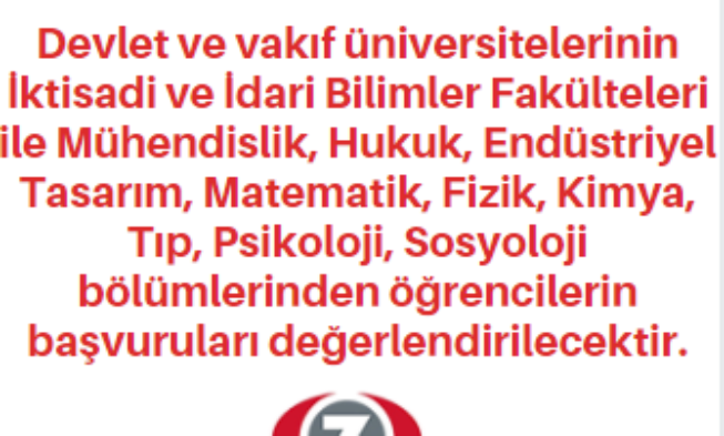 Mehmet Zorlu Vakfı Burs Başvuru Duyurusu img