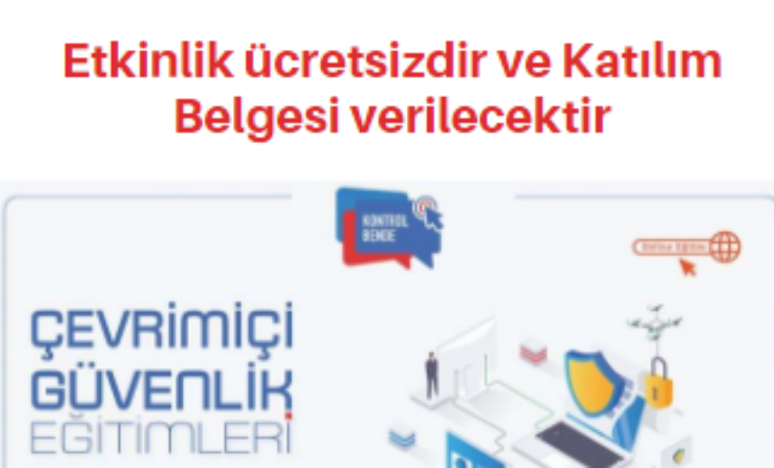 Kontrol Bende Projesi Online Çevrimiçi Güvenlik Eğitimi 25 Eylül img