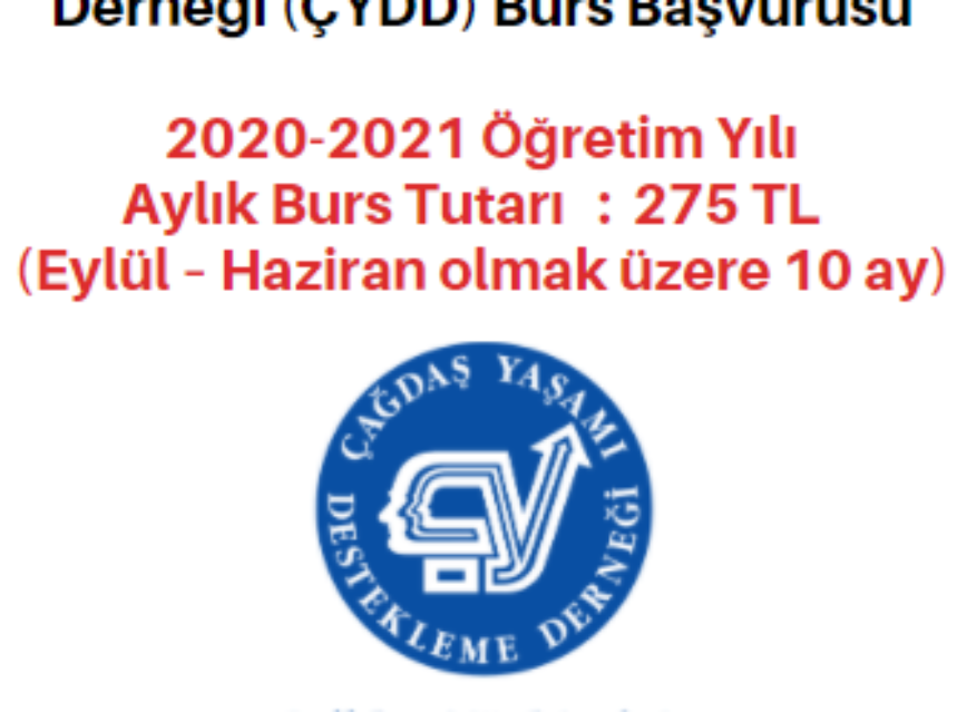 Çağdaş Yaşamı Destekleme Derneği (ÇYDD) Burs Başvurusu img