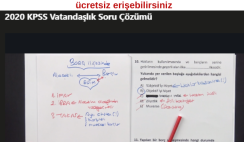 2020 KPSS Vatandaşlık Soru Çözümü Kursu ( 2 gün içinde kaydolursanız ücretsiz ) 2020 KPSS Vatandaşlık Soru Çözümü Kursu ( 2 gün içinde kaydolursanız ücretsiz )