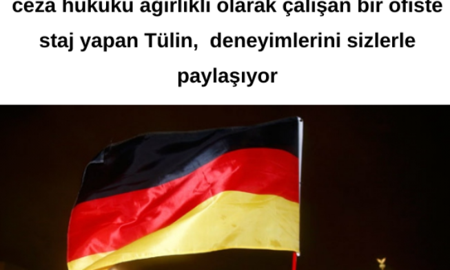 Almanya’da Hukuk Stajı Yapmak img
