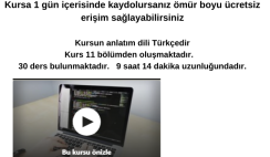 Sıfırdan İleri Seviyeye PHP Eğitimi Kursu Sıfırdan İleri Seviyeye PHP Eğitimi Kursu
