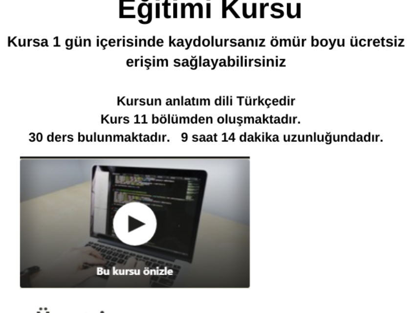 Sıfırdan İleri Seviyeye PHP Eğitimi Kursu img