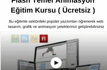 Yeni Başlayanlar İçin Adobe Flash Temel Animasyon Eğitim Kursu ( Ücretsiz ) Yeni Başlayanlar İçin Adobe Flash Temel Animasyon Eğitim Kursu ( Ücretsiz )