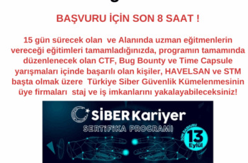 Siber Kariyer Sertifika Programı Siber Kariyer Sertifika Programı