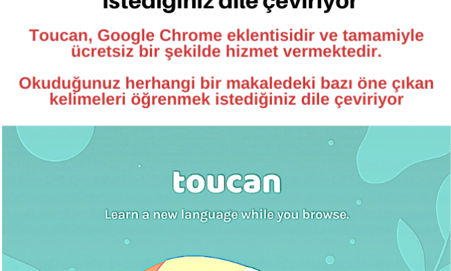 Toucan Eklentisi: Okuduğunuz yazı içerisinde bilmediğiniz kelimeleri öğretiyor img