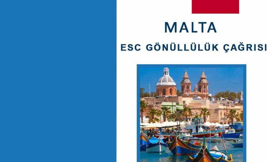 Malta Gönüllülük Projesi Katılımcı Çağrısı img