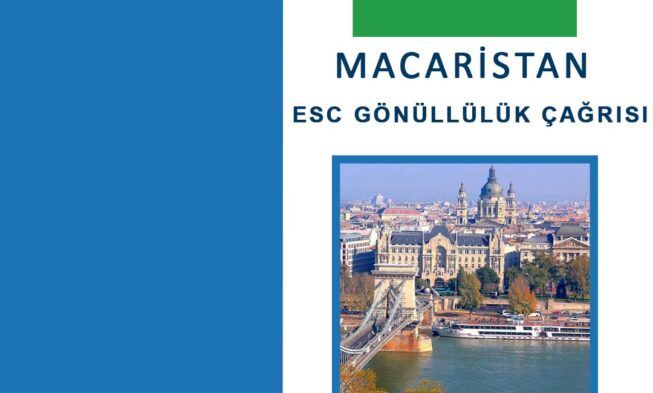 Macaristan’da 1 yıl ESC Gönüllülük Projesi img