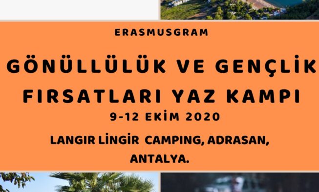 Erasmusgram Yaz Kampı Antalya / Adrasan 9-12 Ekim ( Gönüllülük ve Gençlik Fırsatları ) img