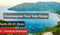 28-31 Ekim Antalya/Adrasan Yaza Veda Kampı 28-31 Ekim Antalya/Adrasan Yaza Veda Kampı