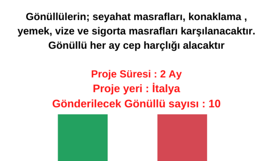 İtalya’da 2 ay gönüllü olmak ister misiniz ? img