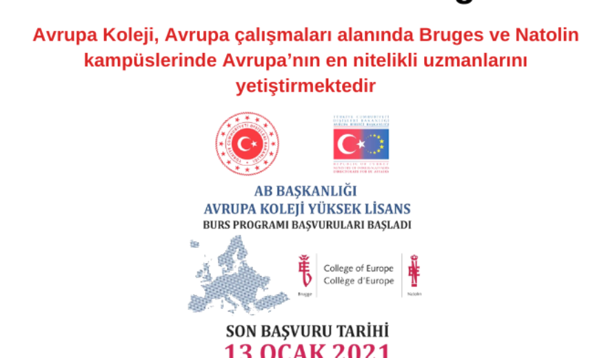 Avrupa Koleji 2020-2021 Akademik Yılı Yüksek Lisans Burs Programı img