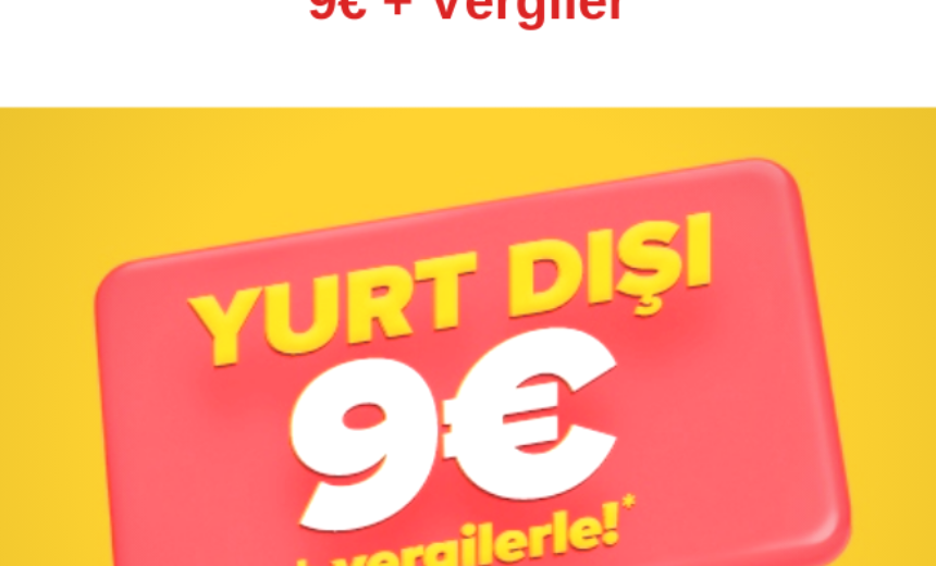 2021 Yaz Sezonu Yurt Dışı Uçuşları 9€ + Vergiler img
