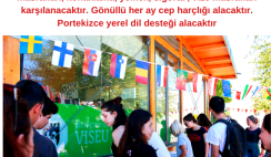 Portekiz’de 7 ay Gönüllülük Fırsatı Portekiz’de 7 ay Gönüllülük Fırsatı