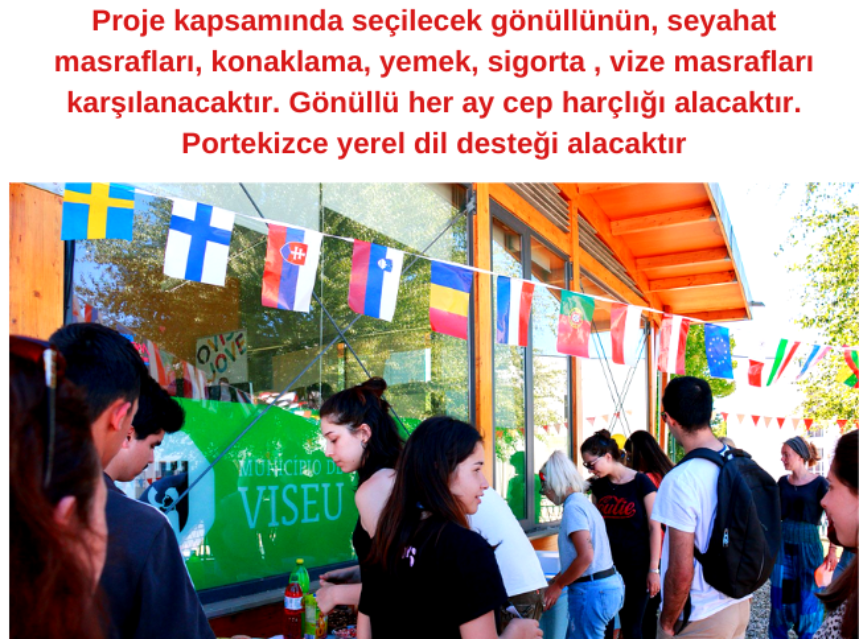 Portekiz’de 7 ay Gönüllülük Fırsatı img