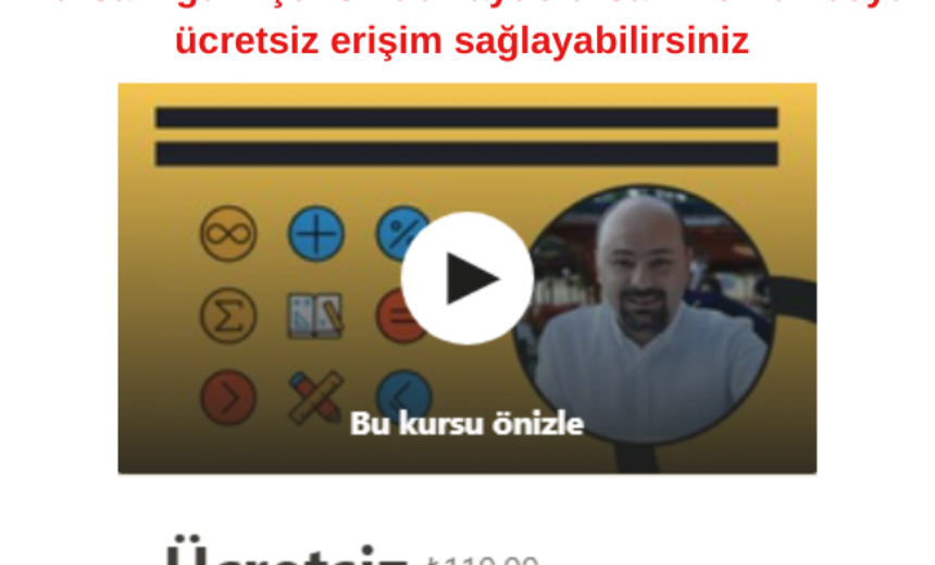 Oğuz Hoca ile Sorunsuz Matematik (TYT, KPSS, DGS, ALES) img