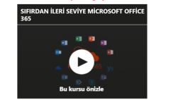 Sıfırdan İleri Seviye Microsoft Office Kursu Sıfırdan İleri Seviye Microsoft Office Kursu