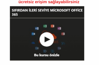 Sıfırdan İleri Seviye Microsoft Office Kursu