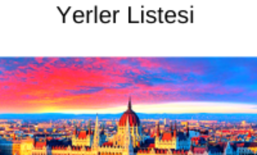 Budapeşte Gezilecek Yerler Listesi img
