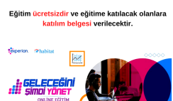 Geleceğini Şimdi Yönet Projesi Online Eğitim 17 Kasım Geleceğini Şimdi Yönet Projesi Online Eğitim 17 Kasım