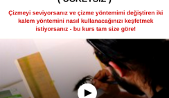İki Kalem Yöntemi ile Hiper Gerçekçi Göz ve Gözyaşı Çizme Kursu ( ÜCRETSİZ ) İki Kalem Yöntemi ile Hiper Gerçekçi Göz ve Gözyaşı Çizme Kursu ( ÜCRETSİZ )