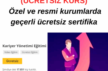 Kariyer Yönetimi Eğitimi – Ücretsiz Kurs Kariyer Yönetimi Eğitimi – Ücretsiz Kurs