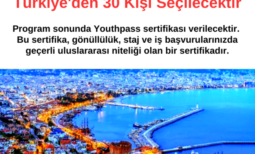 Antalya Erasmus+ Eğitim Kursuna Katılmak İster Misiniz ? 30 Kişi Seçilecektir img