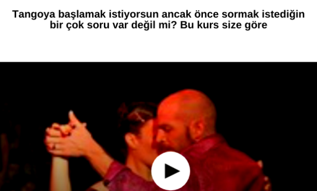 Tango Kursu ( ÜCRETSİZ ) img