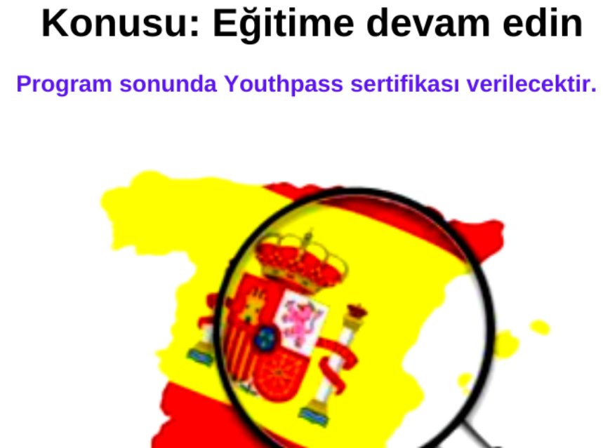 İspanya’da Online Program – Konusu: Eğitime devam edin img