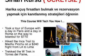 Ucuz Uçak Bileti Bulmanın Sırları Kursu ( ÜCRETSİZ ) Ucuz Uçak Bileti Bulmanın Sırları Kursu ( ÜCRETSİZ )