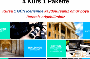 Kapsamlı Fotoğrafçılık Masterclass : 4 Kurs 1 Pakette Kapsamlı Fotoğrafçılık Masterclass : 4 Kurs 1 Pakette
