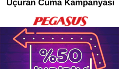 Pegasus’tan Uçuran Cuma Kampanya Duyurusu Pegasus’tan Uçuran Cuma Kampanya Duyurusu