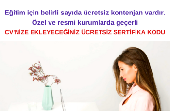 Konsantrasyon ( Odaklanma ) Eğitimine Katılın