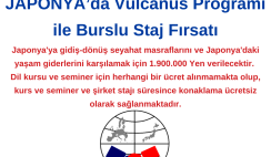 Japonya’da Vulcanus Programı ile Burslu Staj Fırsatı