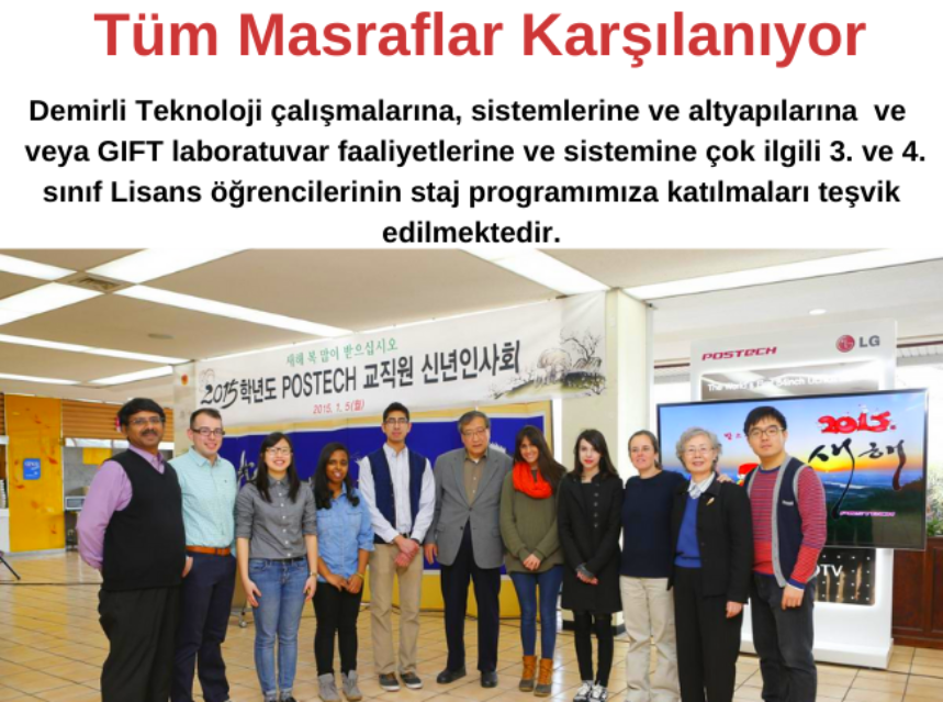 Kore Kış Staj Programı 2021 Tüm Masraflar Karşılanıyor img