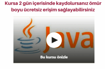 Java SE Programlama Eğitimi Kursu Java SE Programlama Eğitimi Kursu