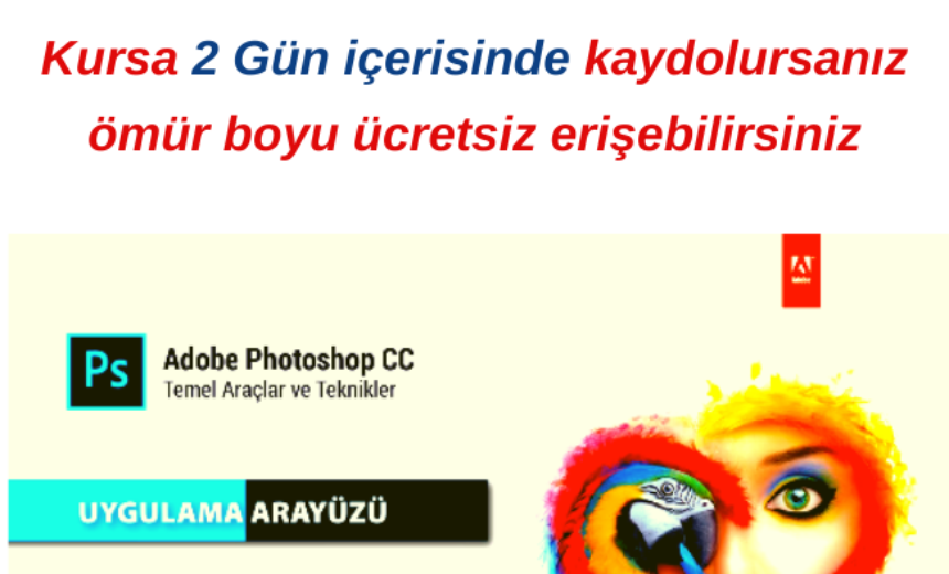 Photoshop Temel Araç ve Teknikleri Kursu img