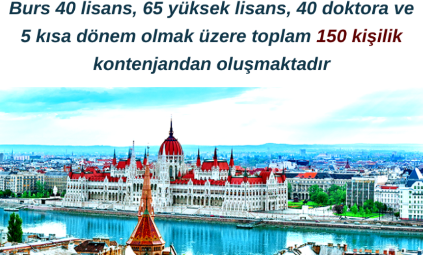 Türk Öğrenciler için Macaristan’da Eğitim Duyurusu -150 Kişiye Burs Verilecektir img