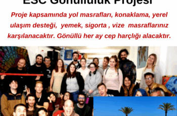 İspanya Gandia’da 10 Ay ESC Gönüllülük Projesi