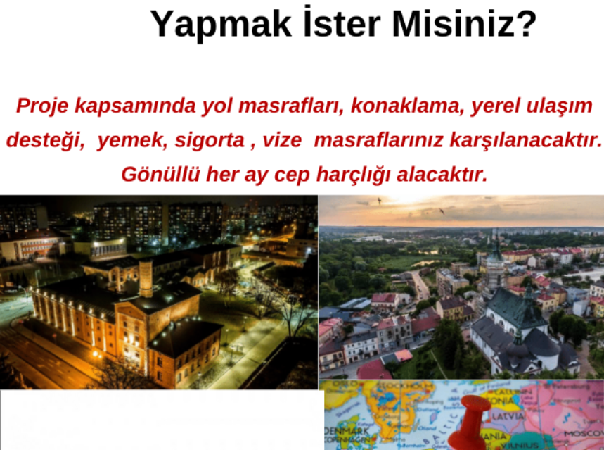 Polonya’da 6 Ay Gönüllülük Yapmak İster Misiniz? img