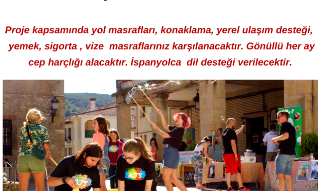 İspanya’da 10 Ay Gönüllülük Yapmak İster Misiniz? img