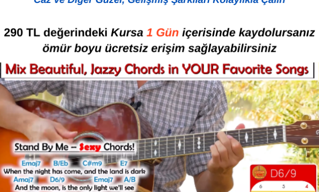 HIZLI Caz Akorları Ustası Olun (Gitar) img
