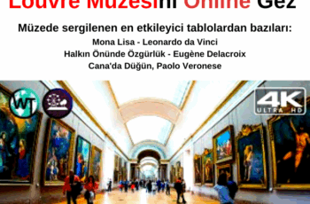 Fransa Paris’teki  Louvre Müzesini Online Gez Fransa Paris’teki  Louvre Müzesini Online Gez