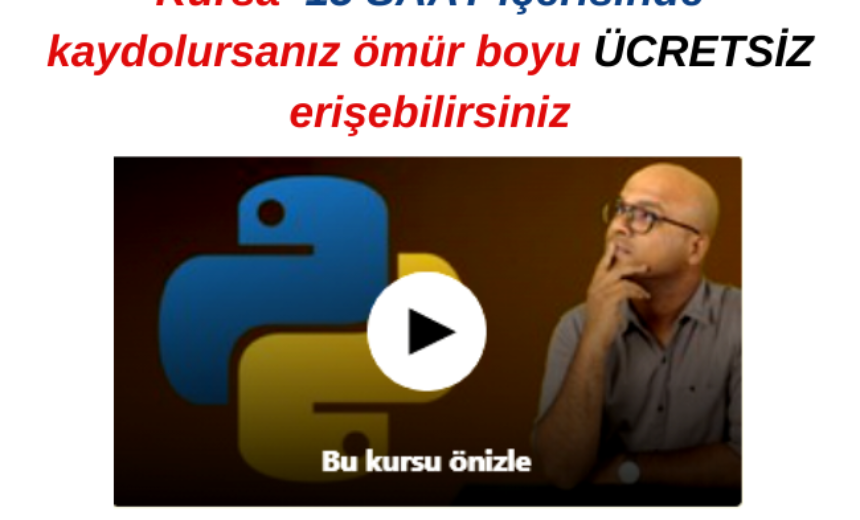 Yeni Başlayanlar için Python img