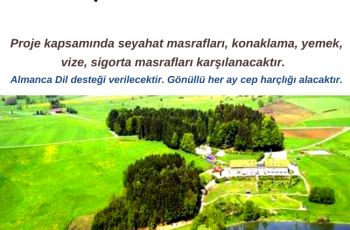 Avusturya 5 Ay Gönüllülük Projesi Avusturya 5 Ay Gönüllülük Projesi