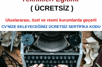 İş Hayatında Yazışma Teknikleri Eğitimi ( ÜCRETSİZ ) İş Hayatında Yazışma Teknikleri Eğitimi ( ÜCRETSİZ )